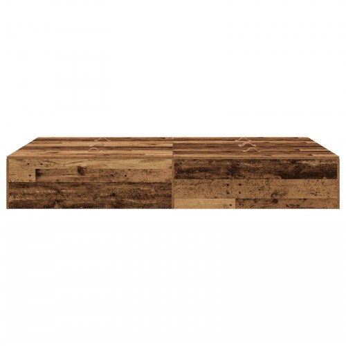 Opbevarings Seng RAMME Gamle Træ 120x190 cm