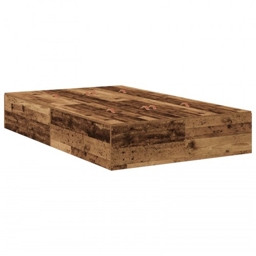 Opbevarings Seng RAMME Gamle Træ 120x190 cm