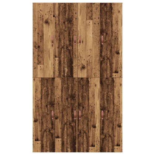 Opbevarings Seng RAMME Gamle Træ 120x190 cm