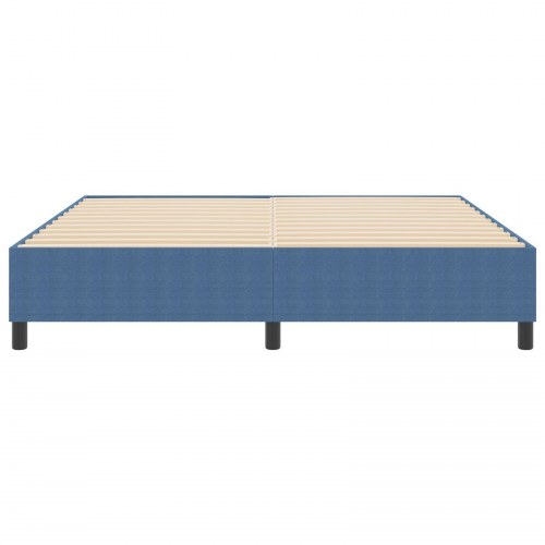 Boxspring Seng Blå Super King Corduroy Stof