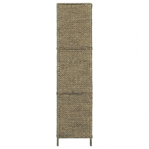 Rumdeler med 3 paneler 116 × 160 cm i vandhyacint - brun