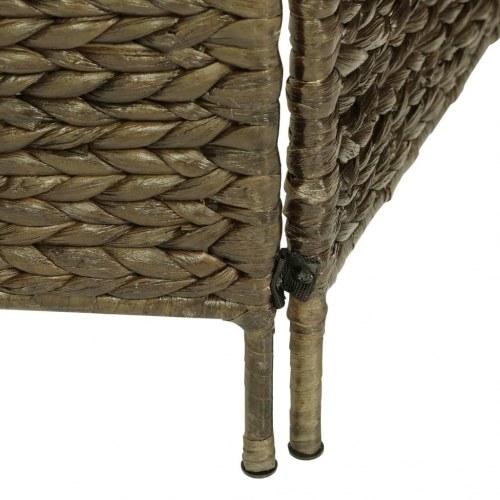 Rumdeler med 3 paneler 116 × 160 cm i vandhyacint - brun