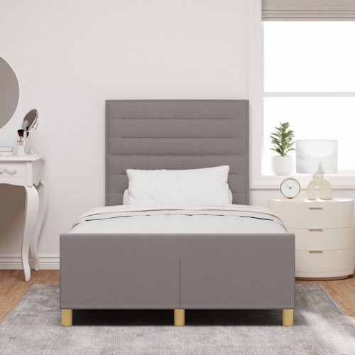 lamelbund Taupe 120x200 cm Stof