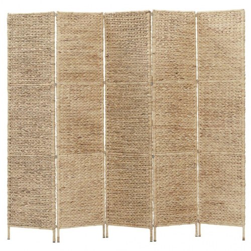 Rumdeler med 5 paneler 193 x 160 cm vandhyacint