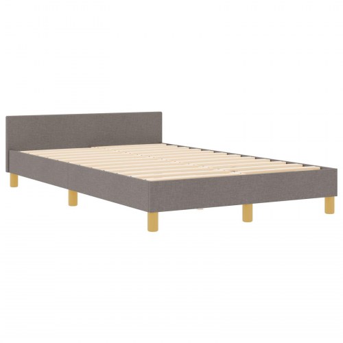 Sengestel Taupe 120x200 cm Stof
