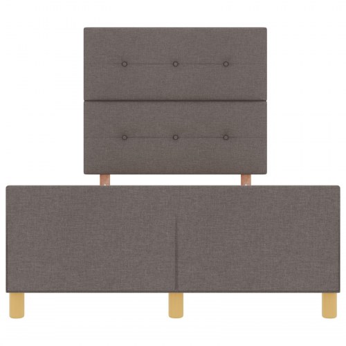 Sengestel Taupe 120x200 cm Stof