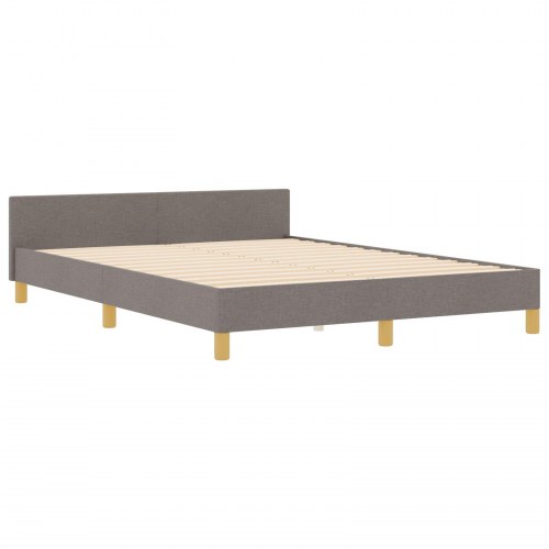 Sengestel Taupe 140x190 cm Stof