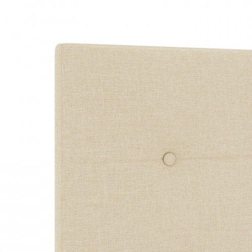 Senge Ramme i Creme 140x200 cm i Stof