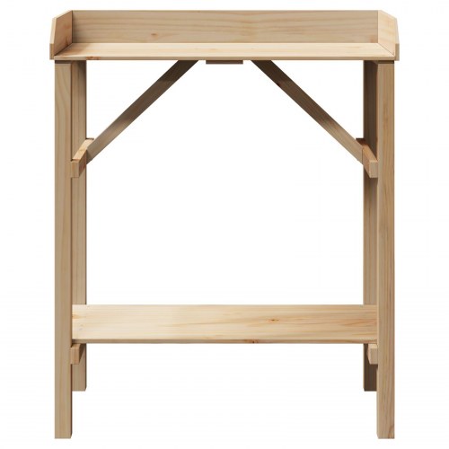 Havepottebord 75x40x90 cm Solid Træ Fyr