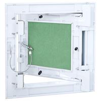 Adgangspanel med aluminiumsramme og gipsplade 150x150 mm