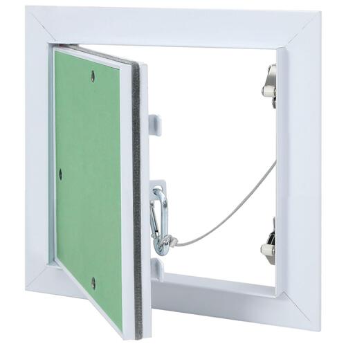 Adgangspanel med aluminiumsramme og gipsplade 150x150 mm
