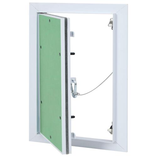 Adgangspanel med aluminiumramme og gipsplade 200x300 mm