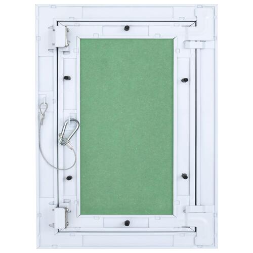 Adgangspanel med aluminiumramme og gipsplade 200x300 mm