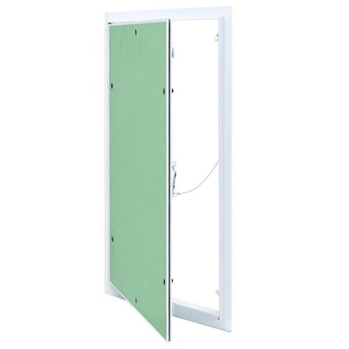 Adgangspanel med aluminiumramme og gipsplade 300x500 mm