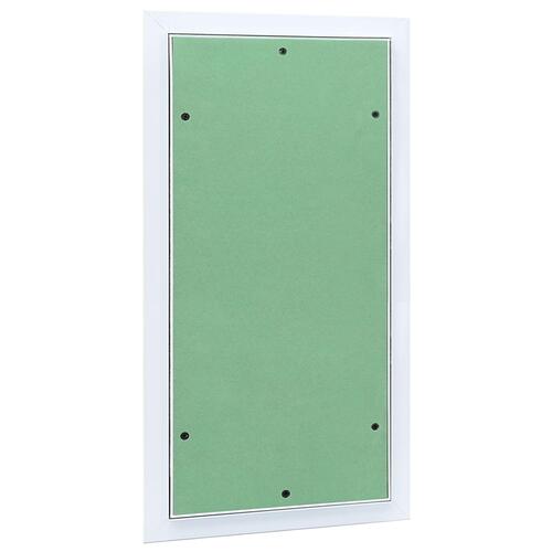 Adgangspanel med aluminiumramme og gipsplade 300x500 mm