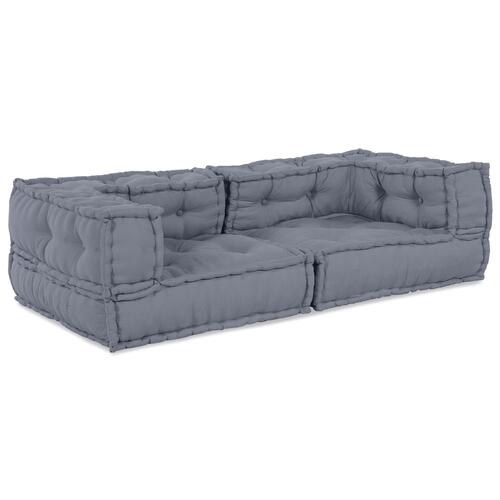 Modular Puff Grå 140x70x36 Stof