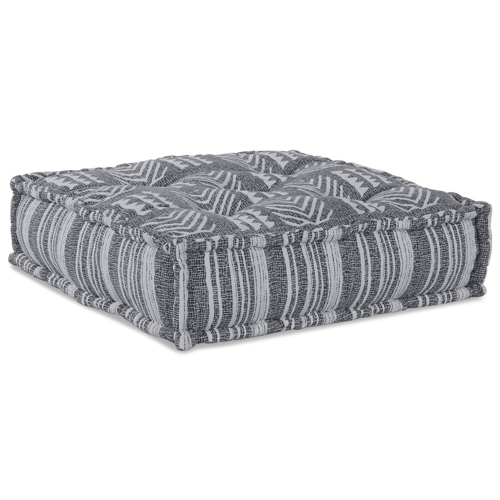 Modul Puff Grå 70x70x36 Stof