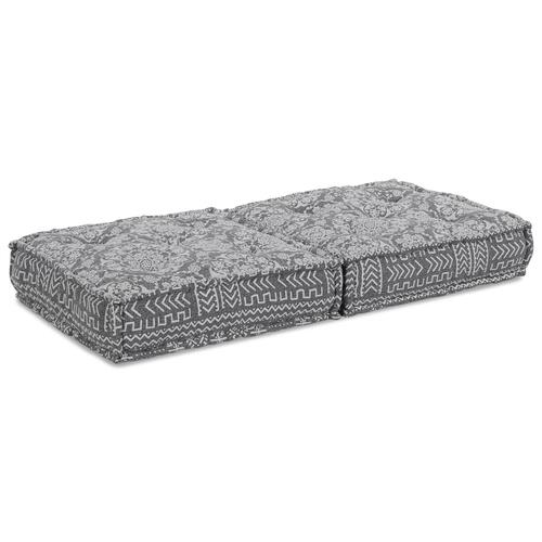 Modul Puff Lysegrå 70x70x36 Stof