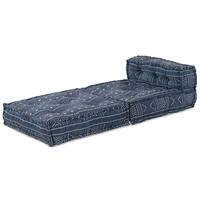 Modular Pouffe Indigo 70x70x54 i Stof