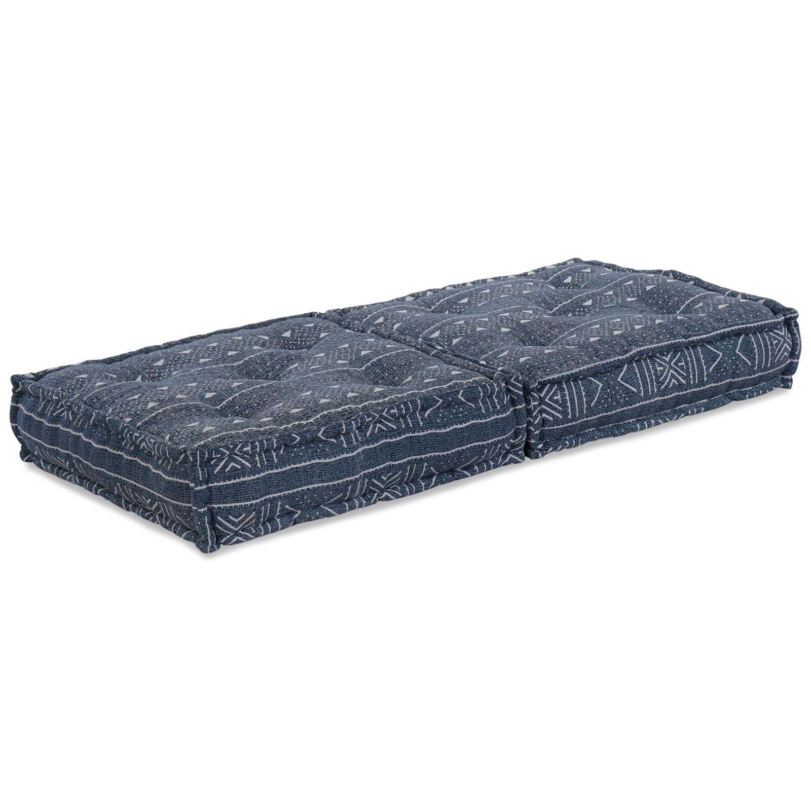 Modular Pouffe Indigo 70x70x36 Stof