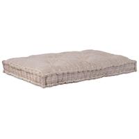Pallepude Lys Brun 120x80x12 cm Stof