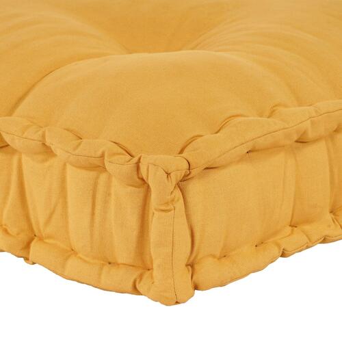 Pallet Sofa Pude i Gul Stof