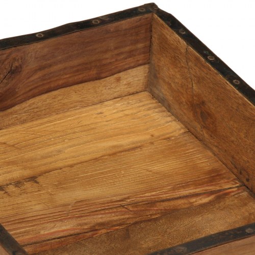 Bakker 4 stk 31x29x10 cm Solid Træ Genanvendt