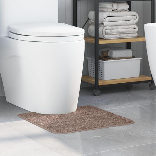 Bademåtte U-formet Brun 50x50 cm Polypropylen Skridsikker