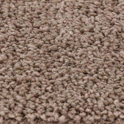 Bademåtte U-formet Brun 50x50 cm Polypropylen Skridsikker