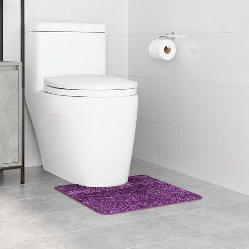 Bademåtte U-formet Lilla 50x50 cm Polypropylen Skridsikker