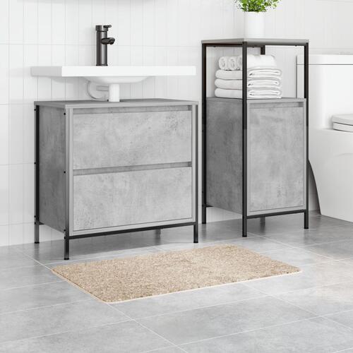 Bademåtte Rektangulær Creme 50x80 cm Polypropylen Skridsikker