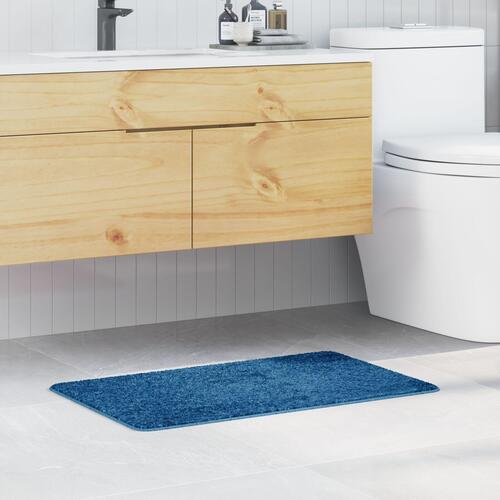 Bademåtte Rektangulær Blå 50x80 cm Polypropylen Skridsikker