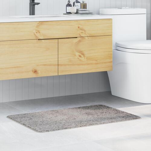 Bademåtte Rektangulær Grå 60x90 cm Polypropylen Skridsikker