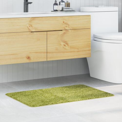 Bademåtte Rektangulær Grøn 60x90 cm Polypropylen Skridsikker