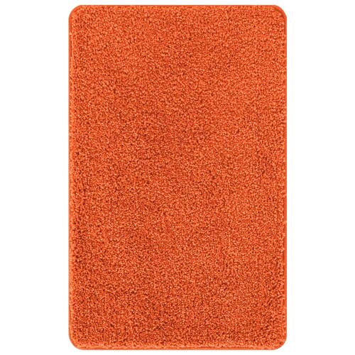 Bademåtte Rektangulær Orange 60x90 cm Polypropylen Skridsikker