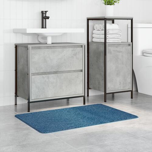 Bademåtte Rektangulær Blå 60x90 cm Polypropylen Skridsikker