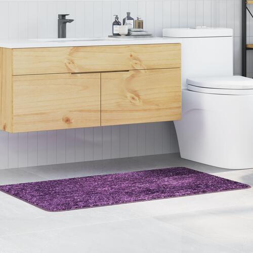 Bademåtte Rektangulær Blå 70x120 cm Polypropylen Skridsikker
