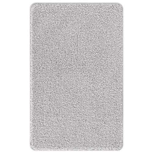 3-delt badeværelsesmåtte sæt grå polypropylen skridsikker