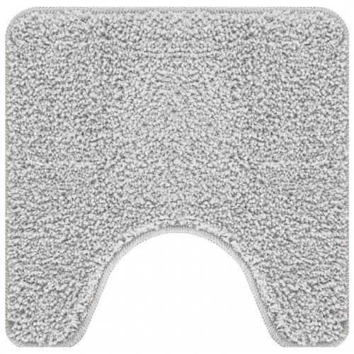 3-delt badeværelsesmåtte sæt grå polypropylen skridsikker