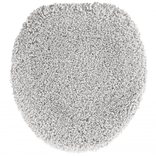 3-delt badeværelsesmåtte sæt grå polypropylen skridsikker