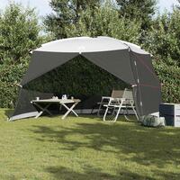 Camping Myggenet med Dør Grå til 6 Personer vandafvisende