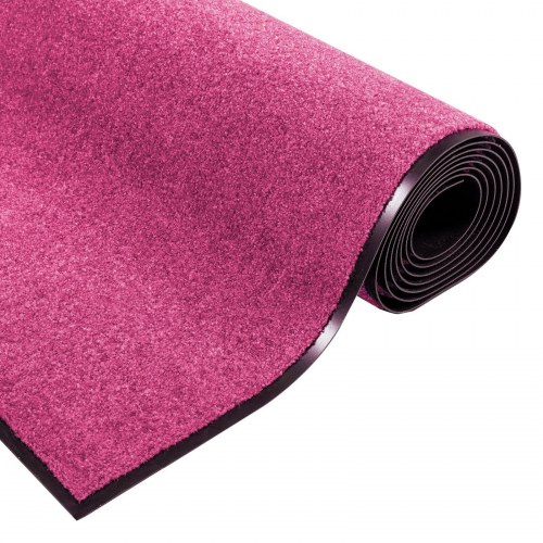 Dørmåtte, Vaskbar, Pink, 120x250 cm