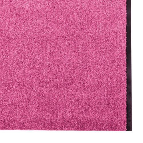 Dørmåtte Vaskbar Pink 120x400 cm