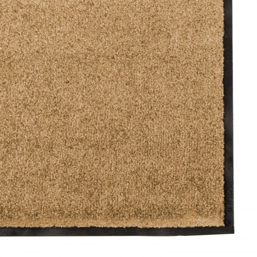 Dørmåtte Vaskbar Creme 120x250 cm