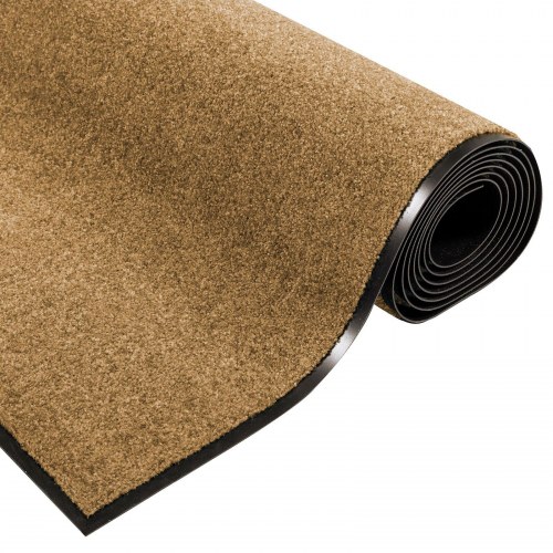 Dørmåtte Vaskbar Creme 120x250 cm