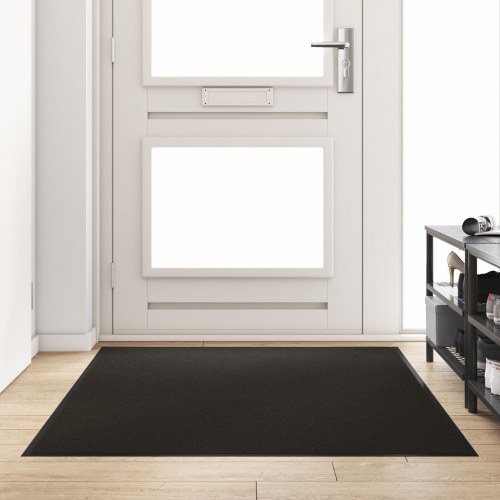 Dørmåtte Rektangulær Sort 120x180 cm