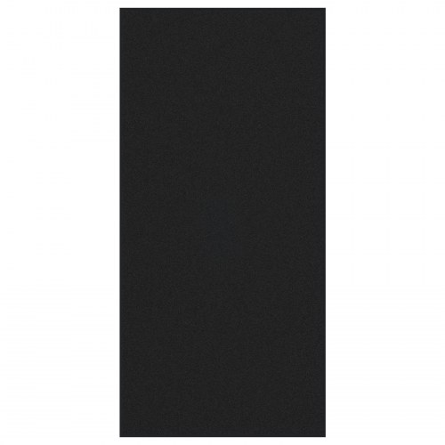 Dørmåtte Rektangulær Sort 120x250 cm