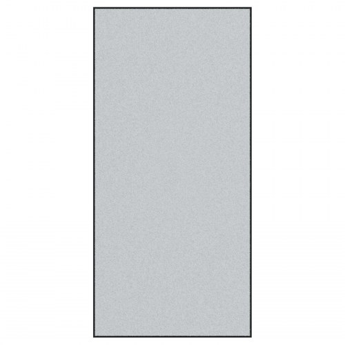 Dørmåtte Rektangulær Grå 120x250 cm