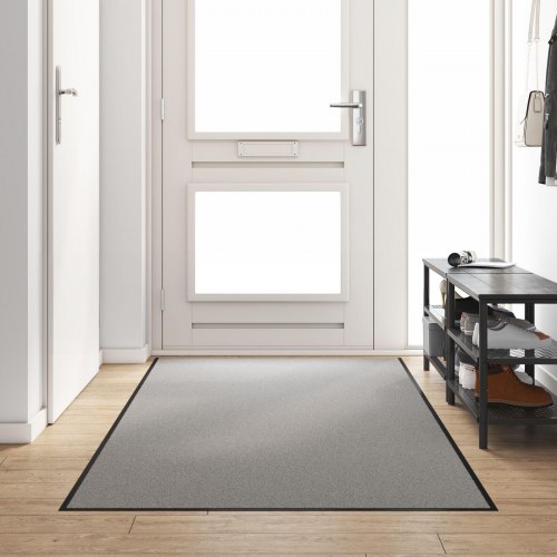 Dørmåtte Rektangulær Grå 120x300 cm