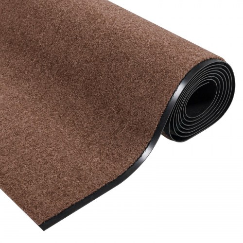 Dørmåtte Rektangulær Brun 120x400 cm